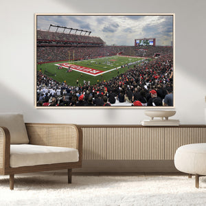 Rutgers Scarlet Knights Football Team Print - SHI Stadium,