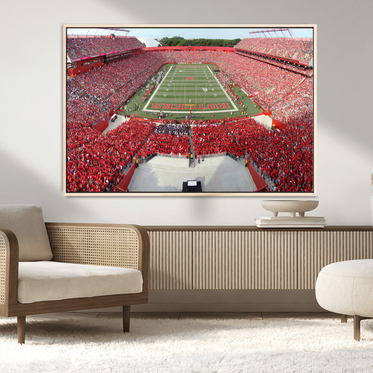 Rutgers Scarlet Knights Football Team Print - Piscataway SHI