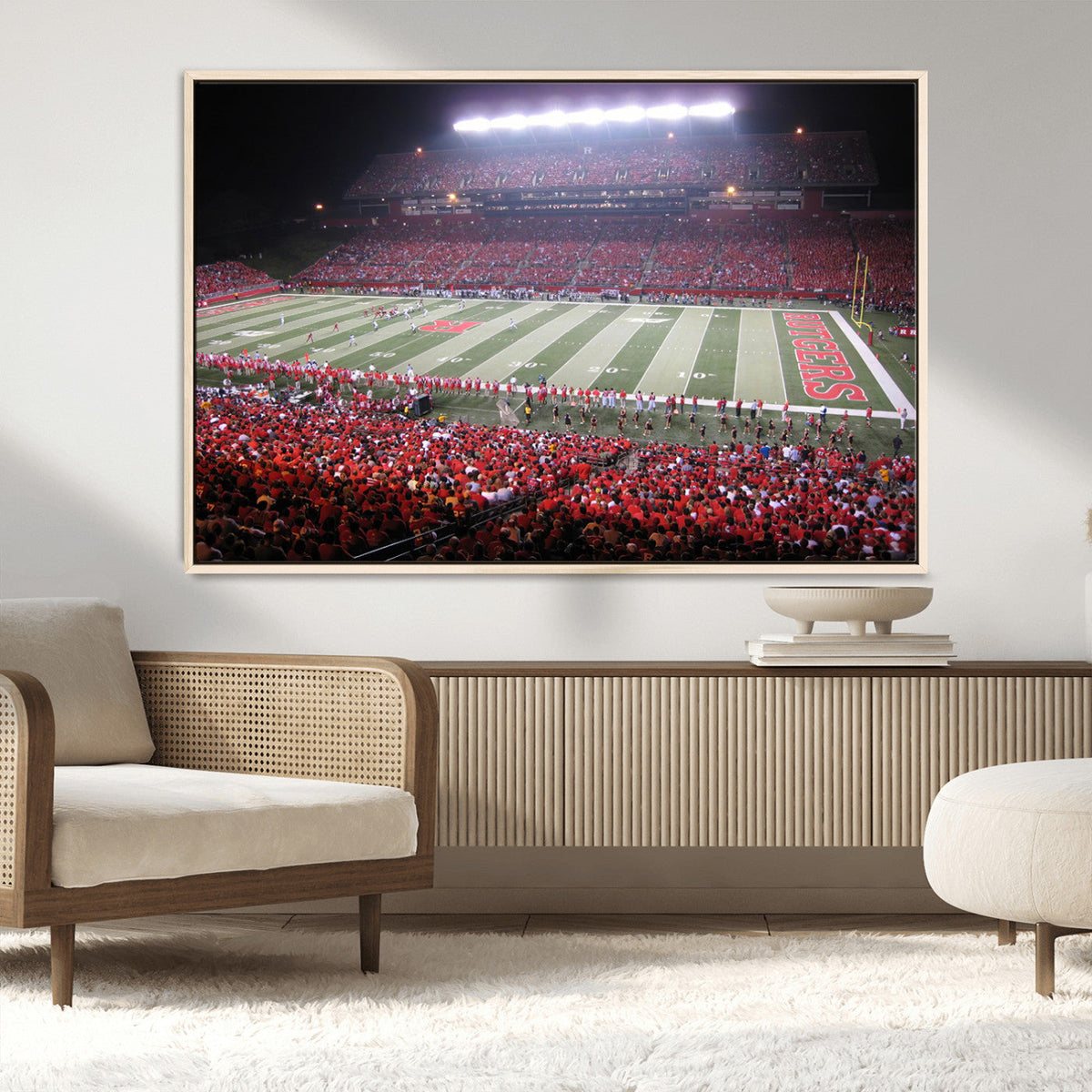 Rutgers University Scarlet Knights Football Team Print -
