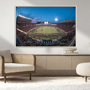 Texas Tech Red Raiders Canvas, Framed Football Team Print -