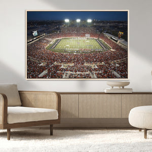 Texas Tech Red Raiders Football Team Print - Lubbock Jones