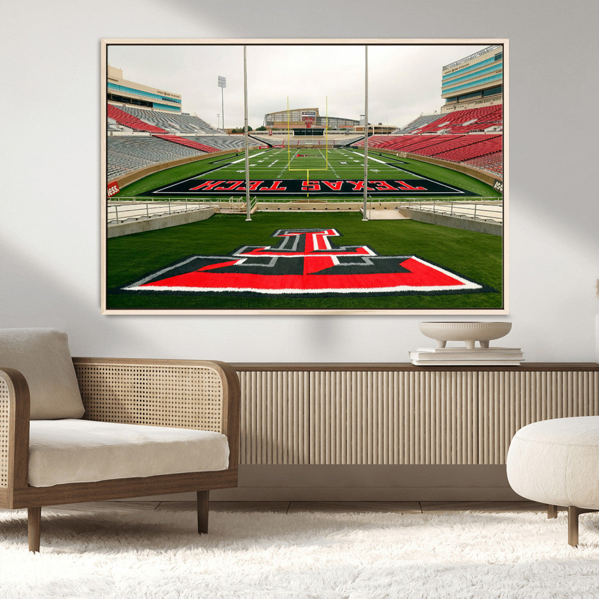 Texas Tech Red Raiders Football Team Print - Lubbock Jones