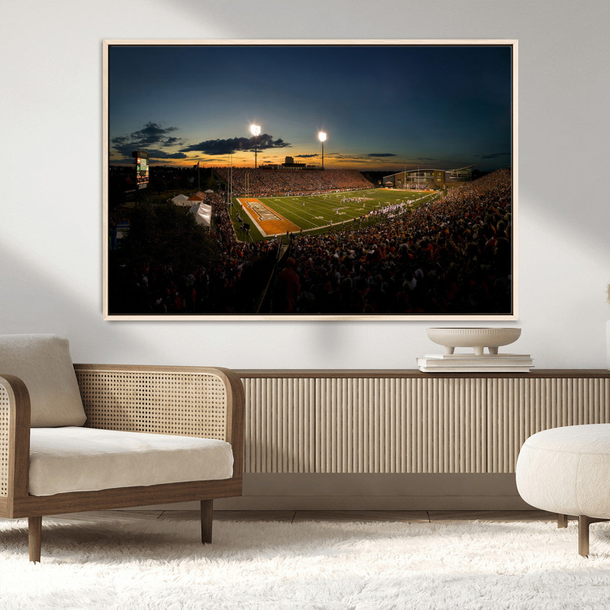 Ball State Cardinals Football Team Print - Muncie Scheumann