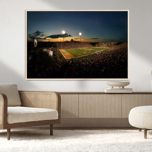 Ball State Cardinals Football Team Print - Muncie Scheumann