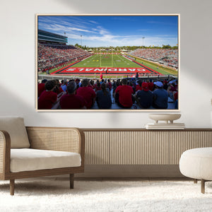 Ball State Cardinals Football Team Print - Muncie Scheumann