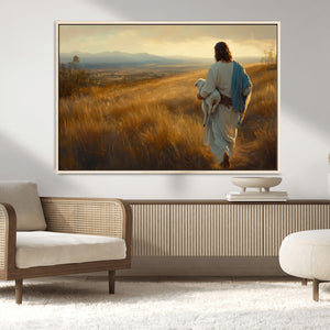 Jesus the Good Shepherd Wall Art Canvas Print -