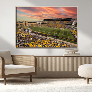 University of Wyoming Cowboys Football Team Print - Laramie