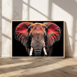 Elephant Wall Art Canvas Print