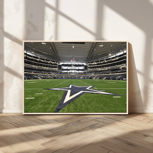 Dallas Cowboys Football Team Print - Arlington AT&T Stadium