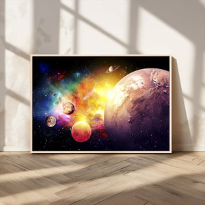 Space and Galaxy Canvas Print