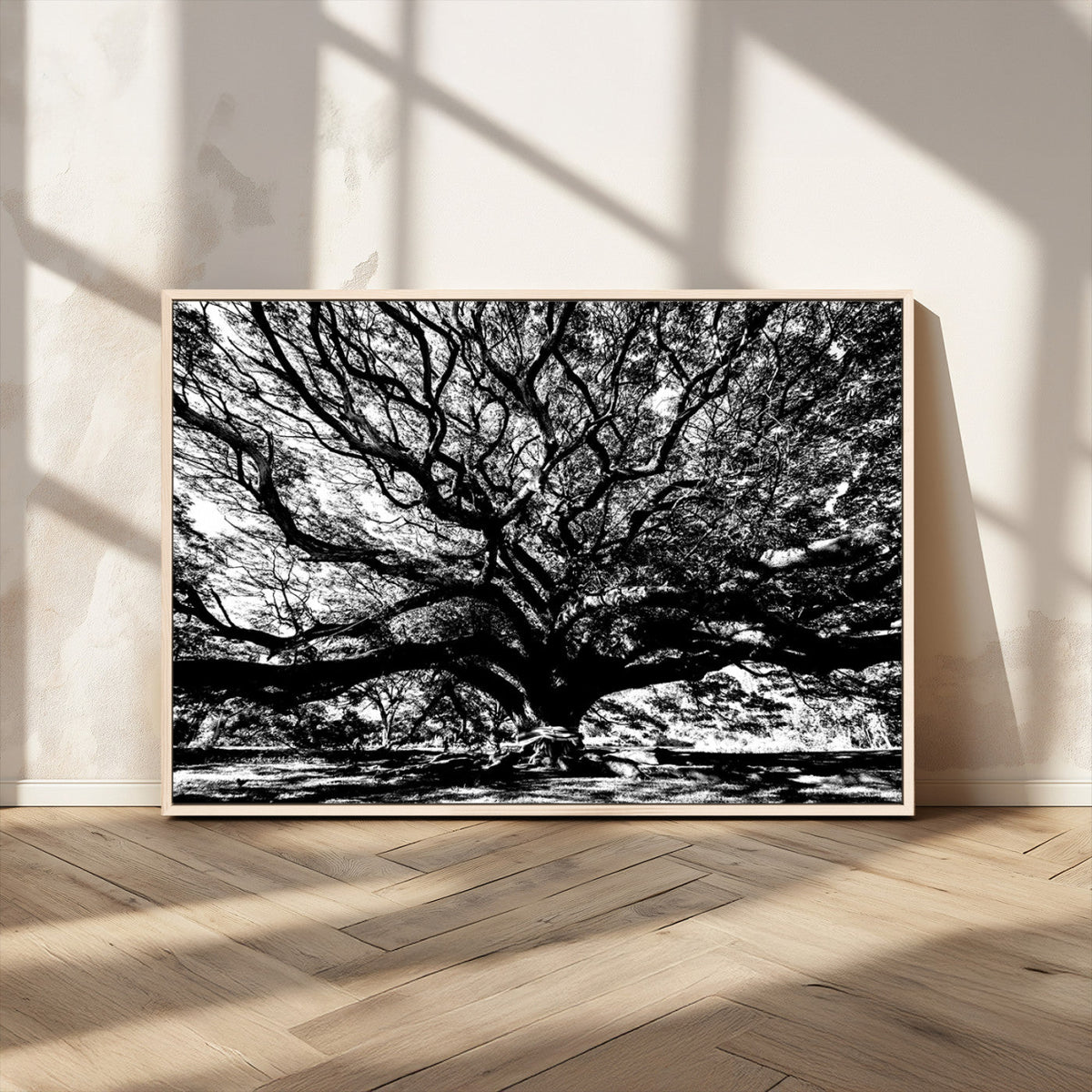 Mighty Angel Oak Wall Art | Angel Oak Tree Art Print