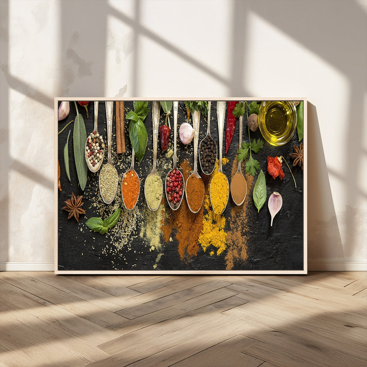 Spices Wall Art Canvas Print