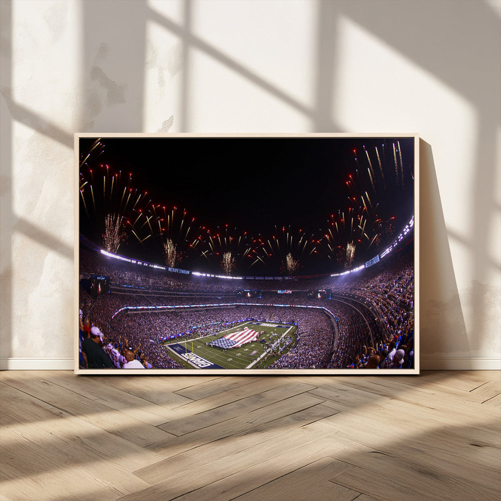 New York Giants Football Team Print - East Rutherford