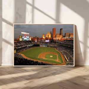 Minnesota Twins Baseball Team Print - Minneapolis Target
