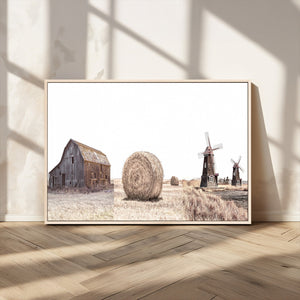 Farm Prints Set, Set of 3 Farmhouse Wall Art, Country House