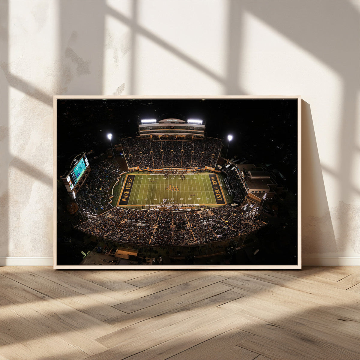 Wake Forest University Demon Deacons Canvas Printi, Football