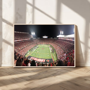 University of Louisville Cardinals Football Team Print -