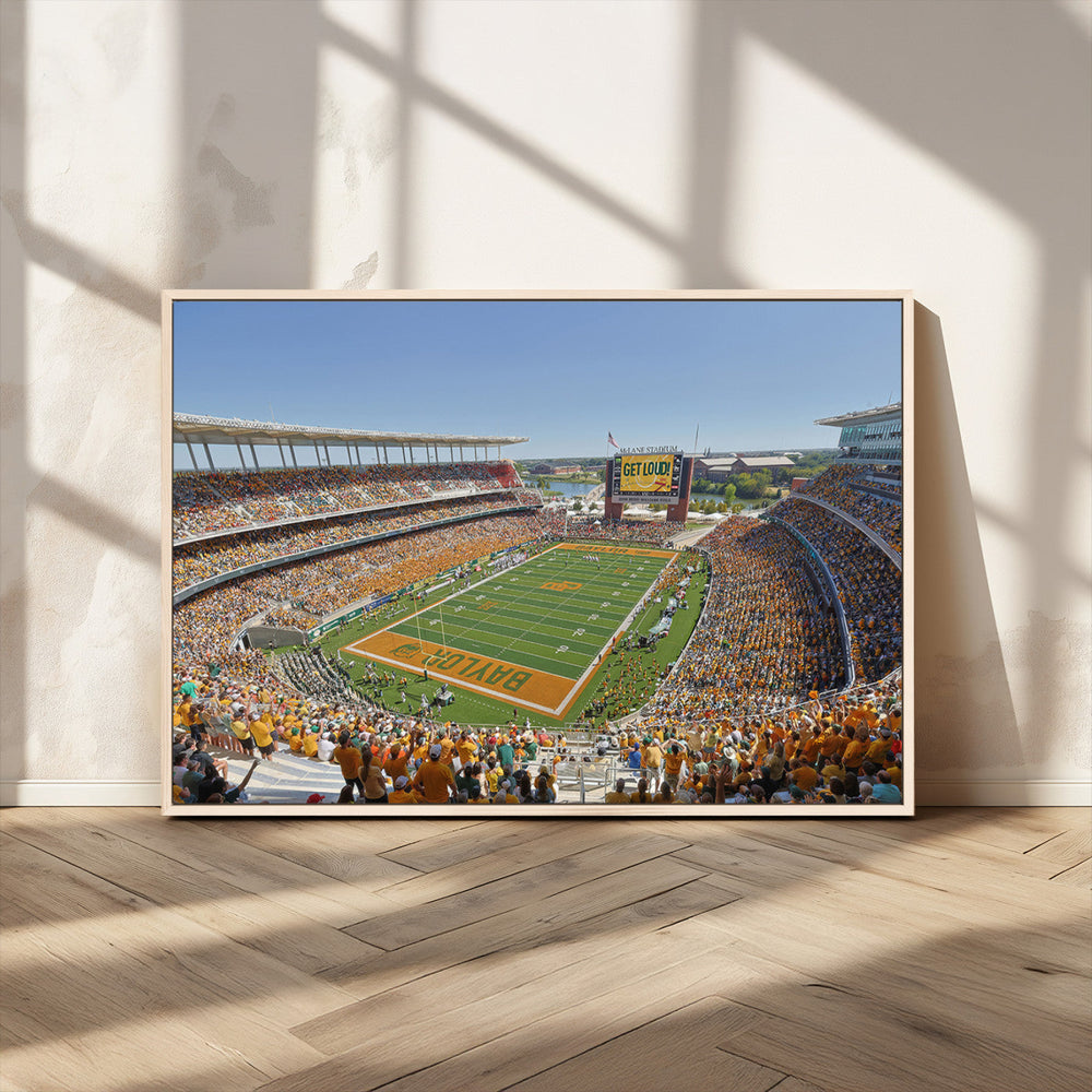Baylor University Bears Football Team Print - Waco McLane