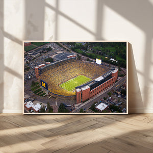 University of Michigan Wolverines Football Team Print - Ann