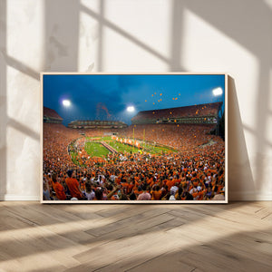 Clemson University Tigers Football Team Print - Clemson