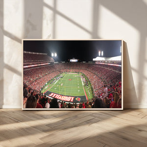 University of Louisville Cardinals Football Team Print -