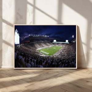 Michigan State Spartans Canvas, Framed Football Team Print -