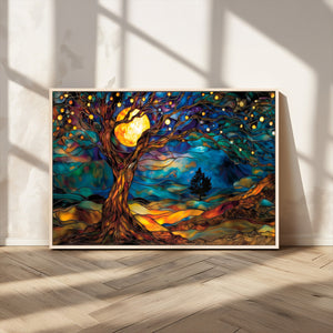 Tree of Life Wall Art - Yggdrasil Tree of Life Canvas Print