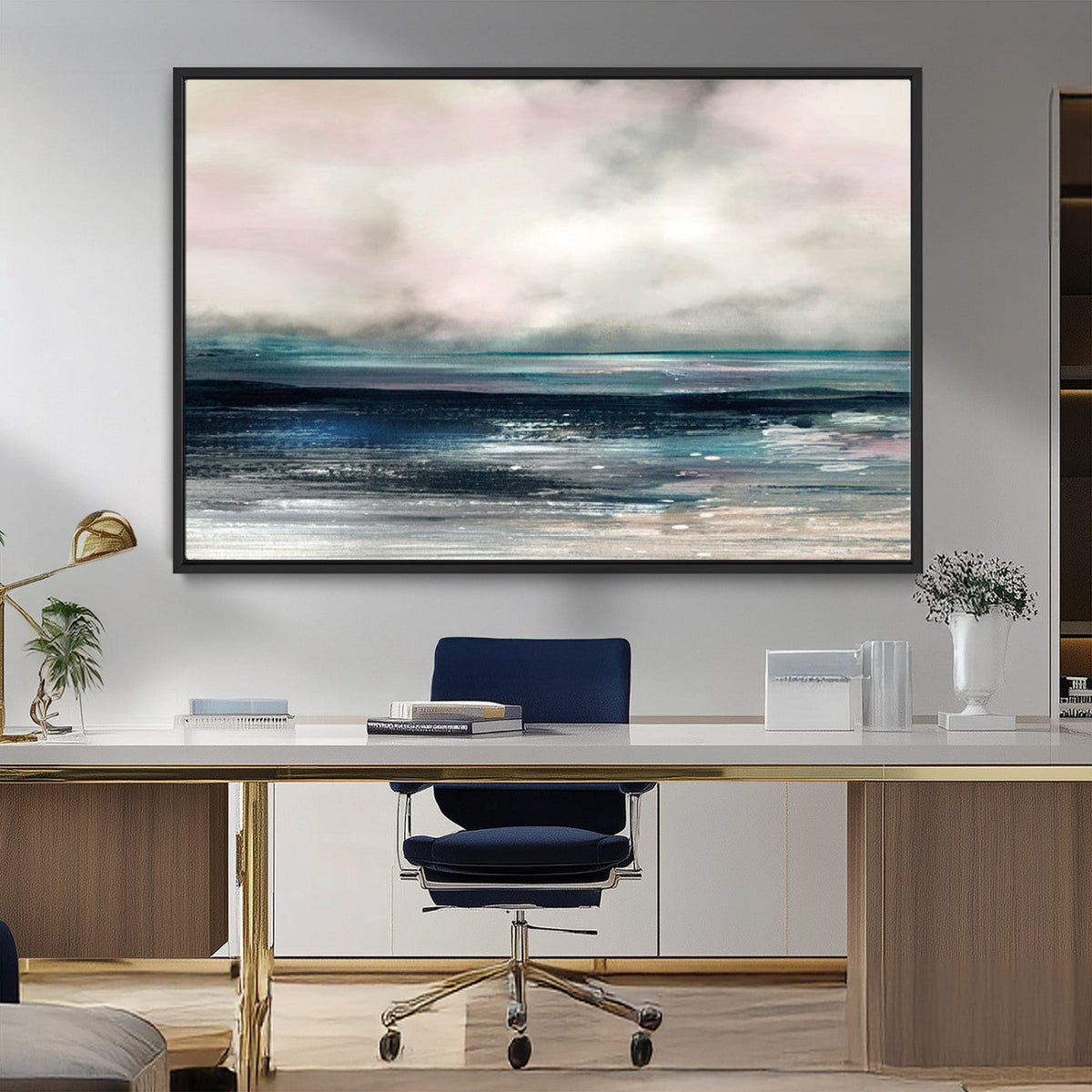 Contemporary Abstract Wall Art Canvas Print