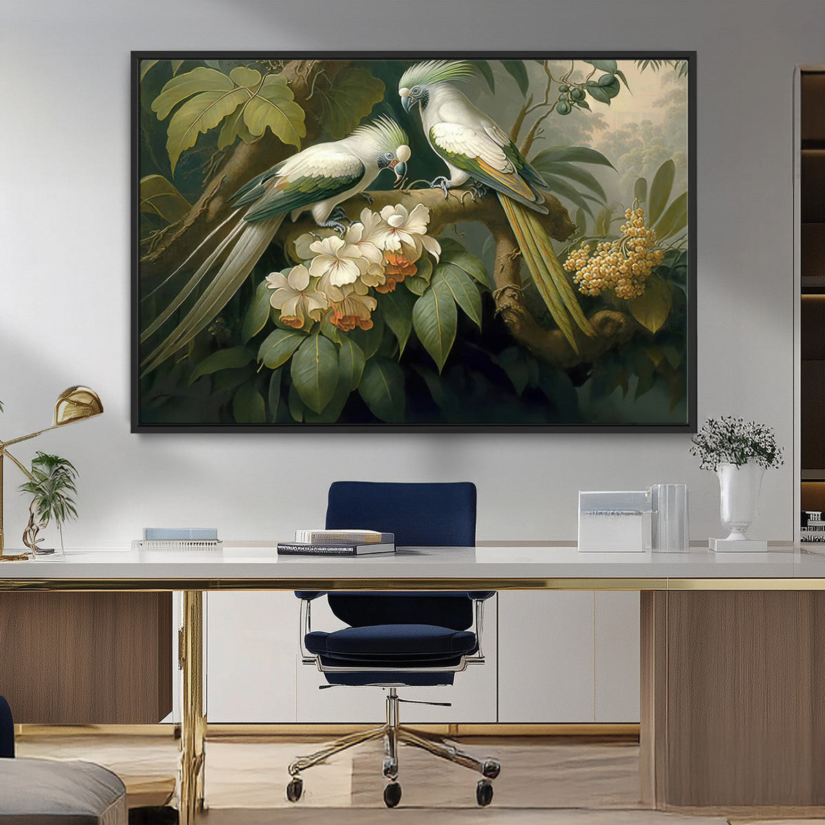 Tropical Paradise Print Wall Art Stunning Artwork of a