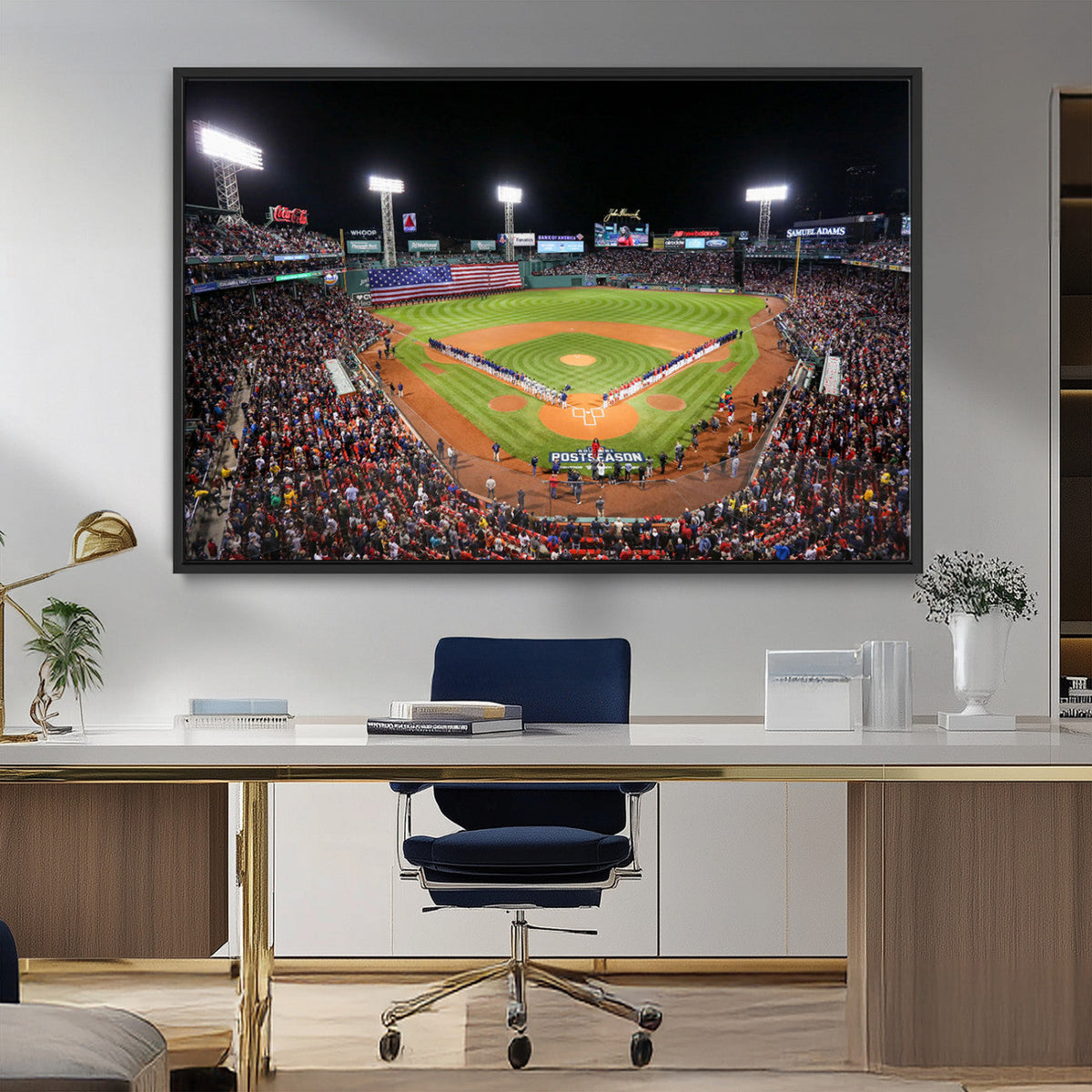 Fenway Park Wall Art Canvas Print | Large Baseball Stadium