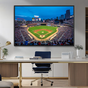Target Field Stadium Wall Art Canvas Print – Minnesota Twins