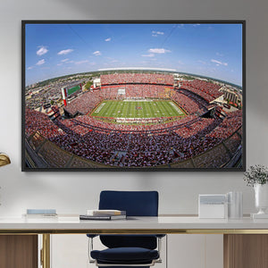 William Brice Stadium Wall Art Canvas Print – Stadium Crowd