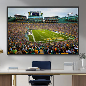 Green Bay Packers Lambeau Field Stadium Wall Art Canvas