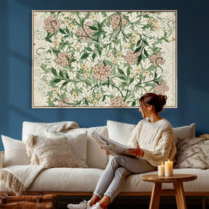 William Morris Jasmine 1872 Canvas Wall Art — Arts and