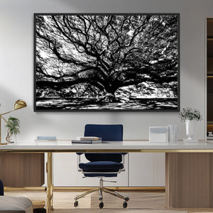 Mighty Angel Oak Wall Art | Angel Oak Tree Art Print