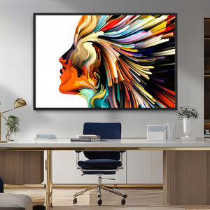 Profile Colors Canvas Print