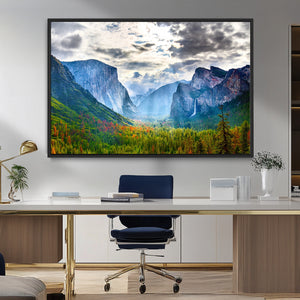 Yosemite National Park El Capitan Landscape Wall Art,
