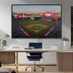 Los Angeles Angels Baseball Canvas Print - Anaheim Angel