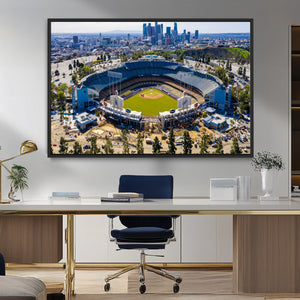 Los Angeles Dodgers Dodger Stadium Wall Art Canvas Print -