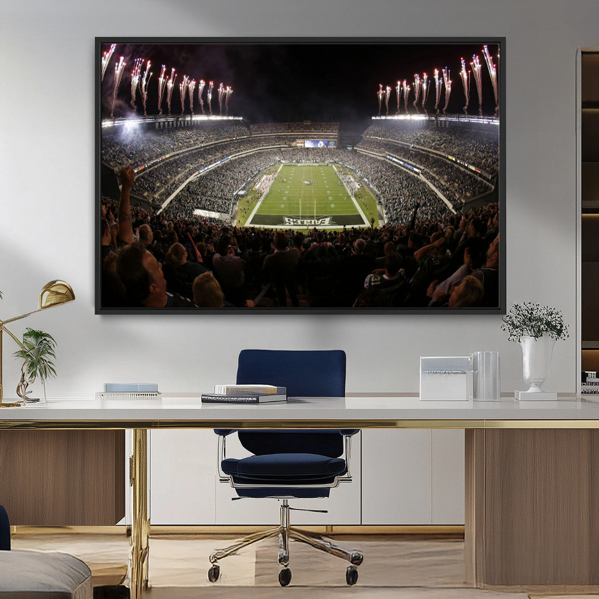 Eagles Field Stadium Wall Art - Philadelphia Eagles Football
