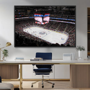 Rogers Place Edmonton Oilers Ice Hockey Stadium Wall Art,