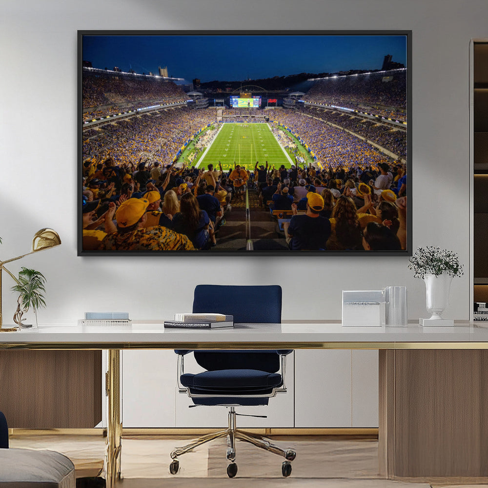 Pittsburgh Panthers Football Team Print - Pittsburgh