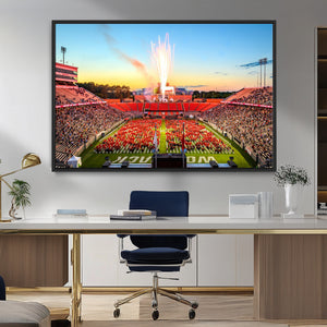 North Carolina State University Canvas Print, North Carolina