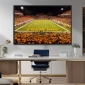 ASU Sun Devils Football Team Print - Phoenix Mountain