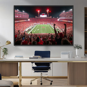 University of Nebraska Cornhuskers Football Team Print -