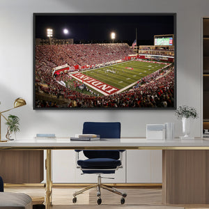 Indiana University Hoosiers Football Team Print Canvas -