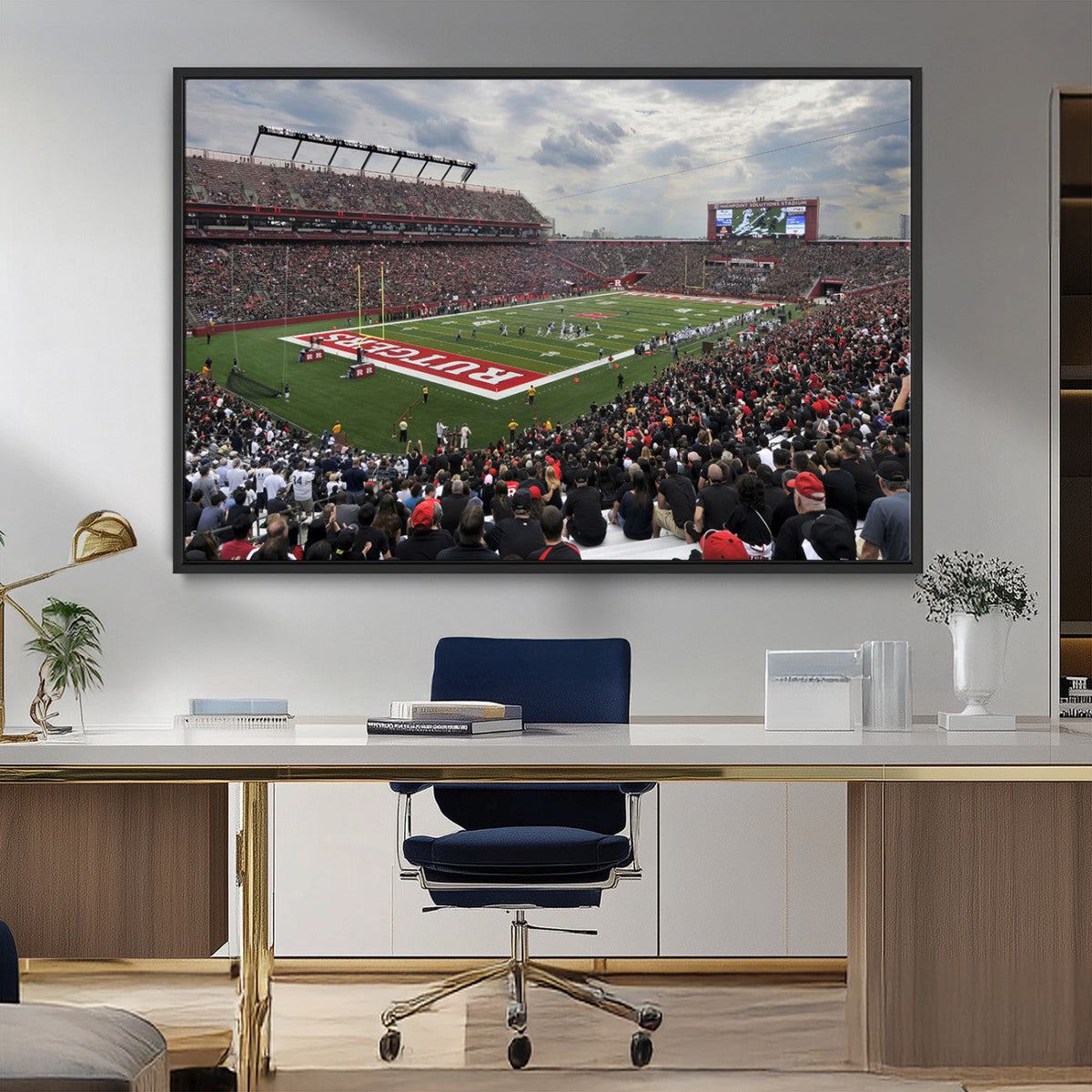 Rutgers Scarlet Knights Football Team Print - SHI Stadium,