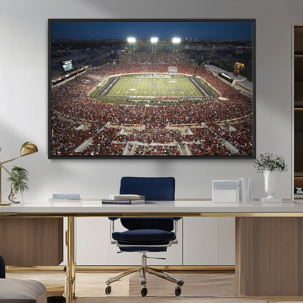 Texas Tech Red Raiders Football Team Print - Lubbock Jones