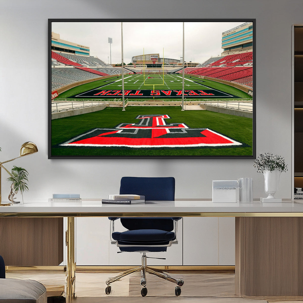 Texas Tech Red Raiders Football Team Print - Lubbock Jones