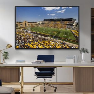 University of Wyoming Cowboys Football Team Print - Laramie